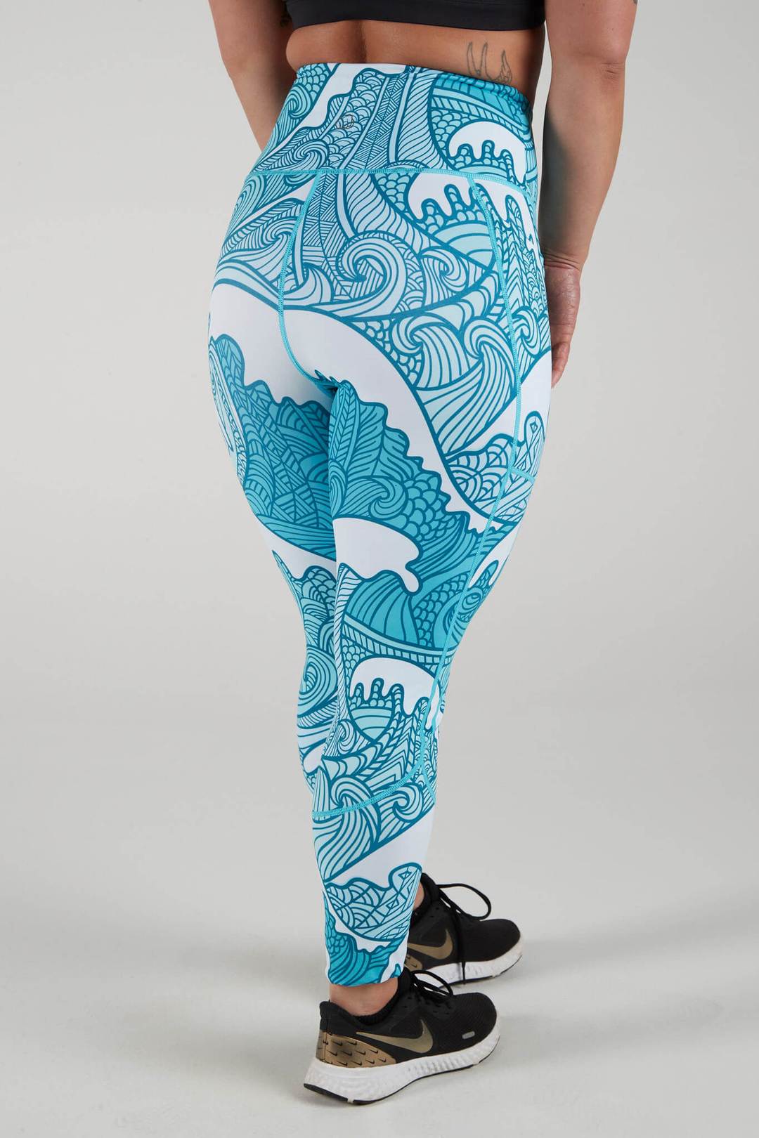 Feed Me Fight Me Pipeline High-Waisted Leggings - 9 for 9