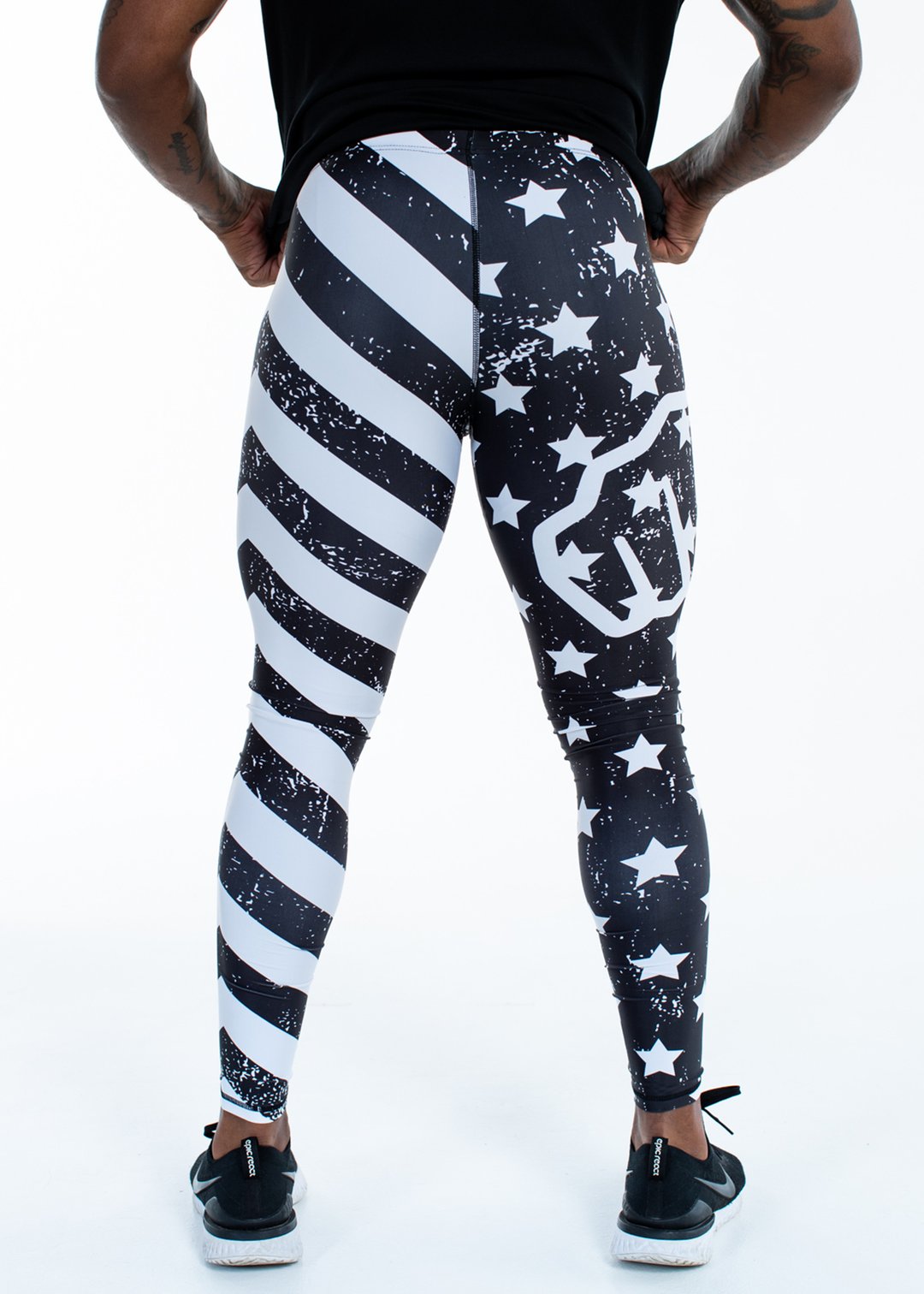 Feed Me Fight Me Men's American Gangster Compressions - 9 for 9
