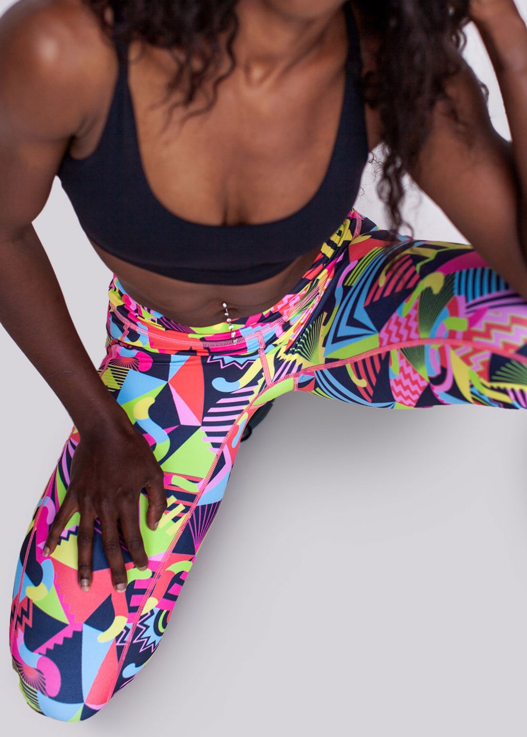 Feed Me Fight Me Brite Crawler Mid-Rise Leggings - 9 for 9