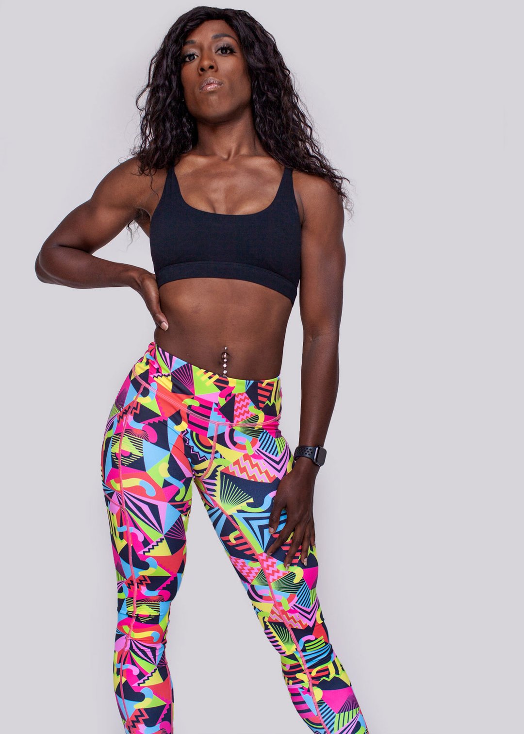 Feed Me Fight Me Brite Crawler Mid-Rise Leggings - 9 for 9