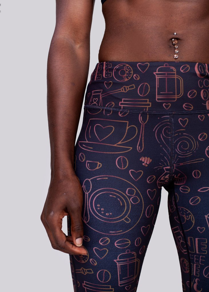 Feed Me Fight Me For The Love of Coffee Mid-Rise Capris - 9 for 9