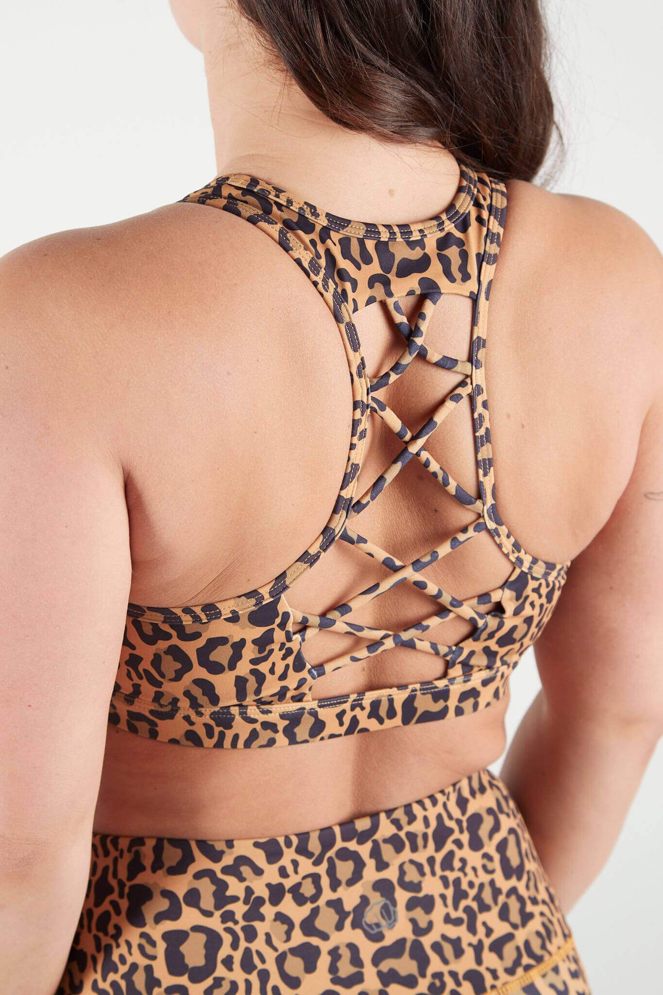 Feed Me Fight Me Leopard Sports Bra - PRE-ORDER - 9 for 9