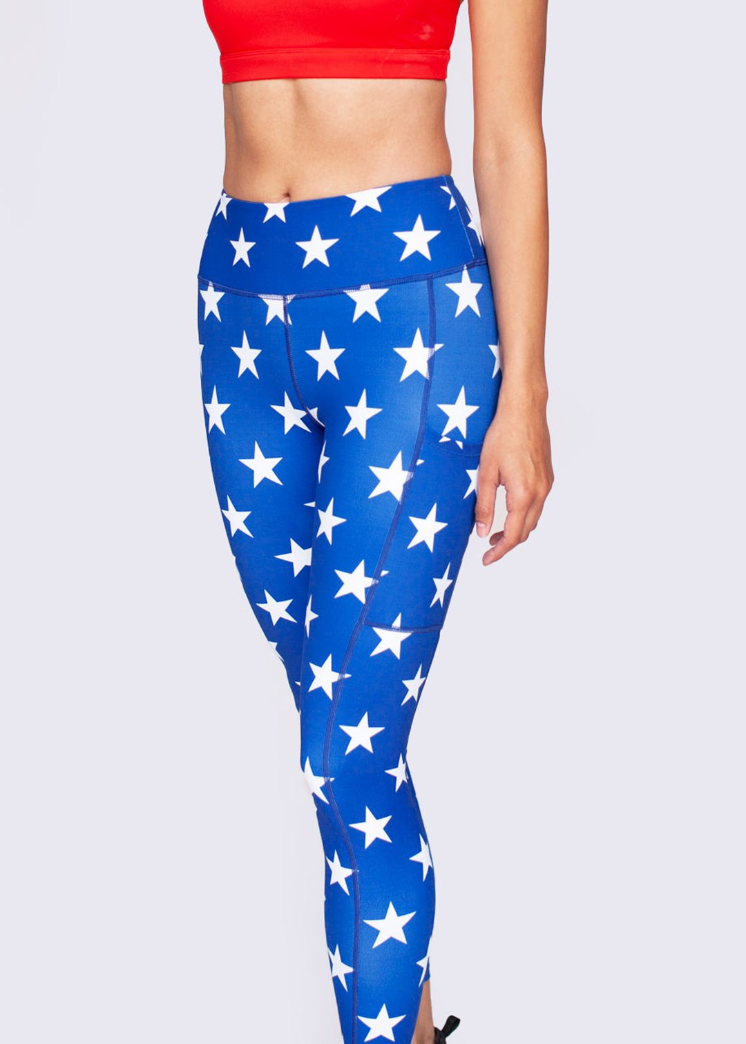 Feed Me Fight Me Liberty Mid-Rise Leggings - 9 for 9