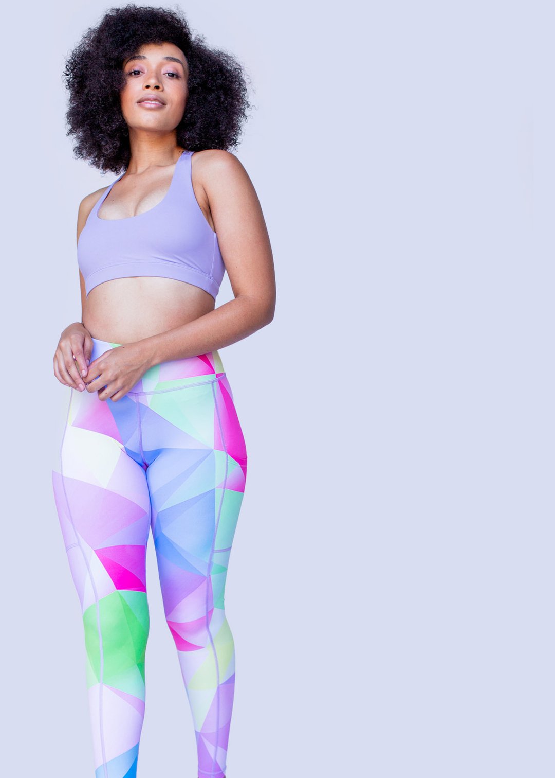 Feed Me Fight Me Prism Mid-Rise Leggings - 9 for 9