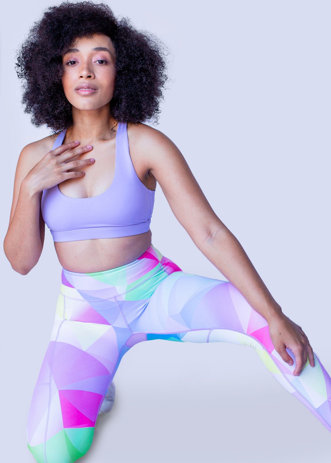Feed Me Fight Me Prism Mid-Rise Leggings - 9 for 9