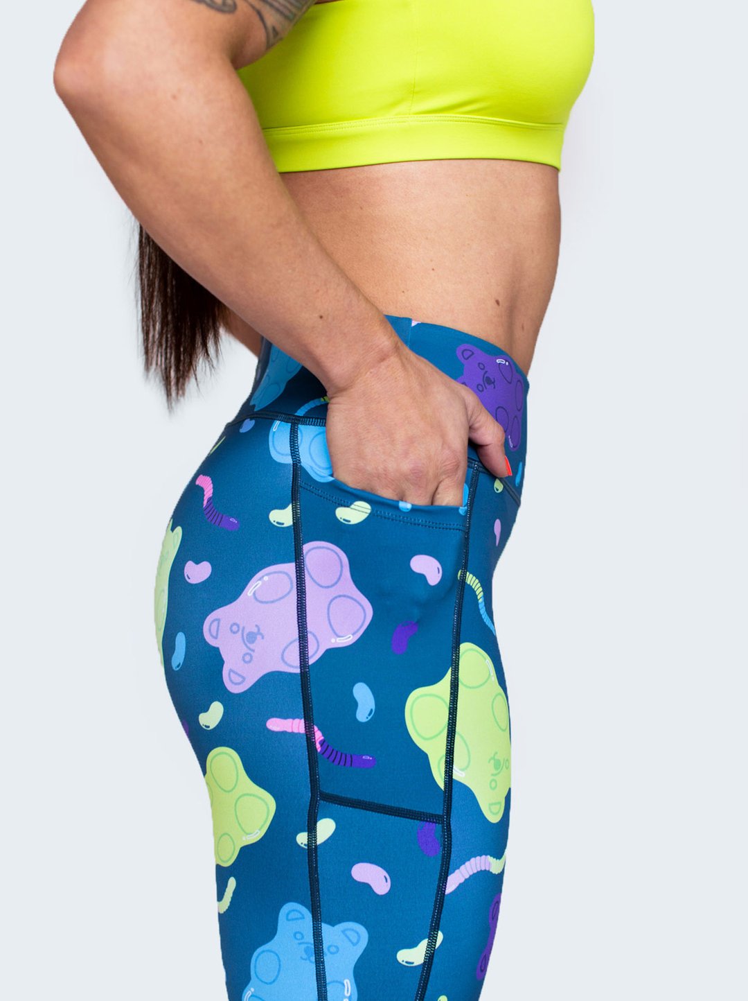 Feed Me Fight Me Sugar Fix Mid-Rise Leggings - 9 for 9