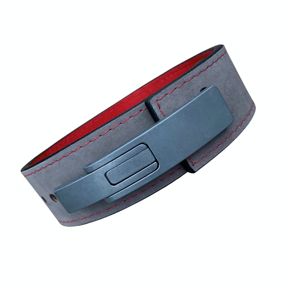 Pioneer Fitness Powerlifting Lever Belt – 10mm thick – 3" wide (Two Tone Suede) - 9 for 9