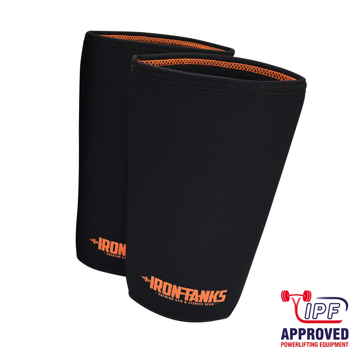 Iron Tanks 7mm Iron Knee Sleeves V2 - IPF APPROVED - 9 for 9