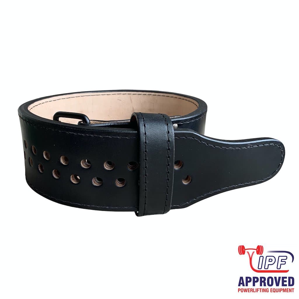 Iron Tanks Hellraiser Single Prong "Pioneer Cut™" 10/13mm Powerlifting Belt - IPF APPROVED - 9 for 9