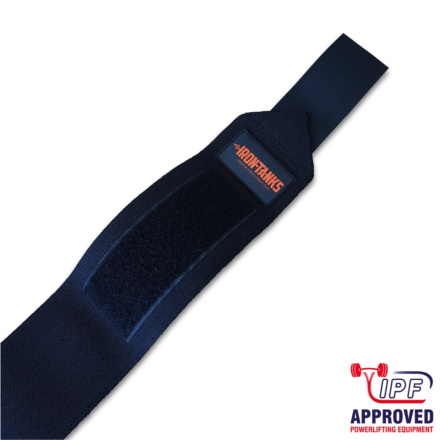 Iron Tanks Ironclad Wrist Wraps (Immortal Black) - IPF APPROVED - 9 for 9