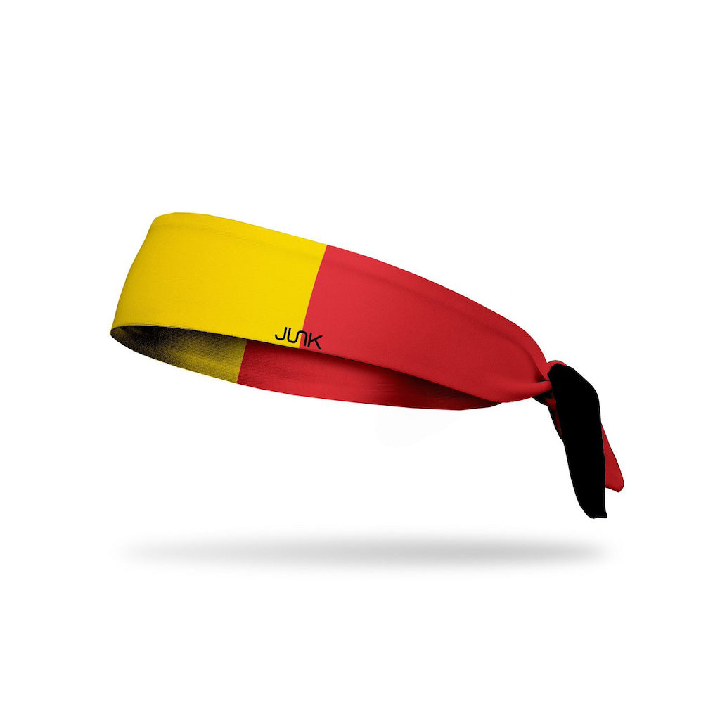JUNK Belgium Flag Headband (Flex Tie) - 9 for 9