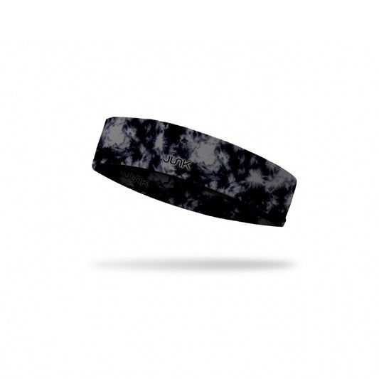 JUNK Duo-Dye Black Headband (Baller Band)