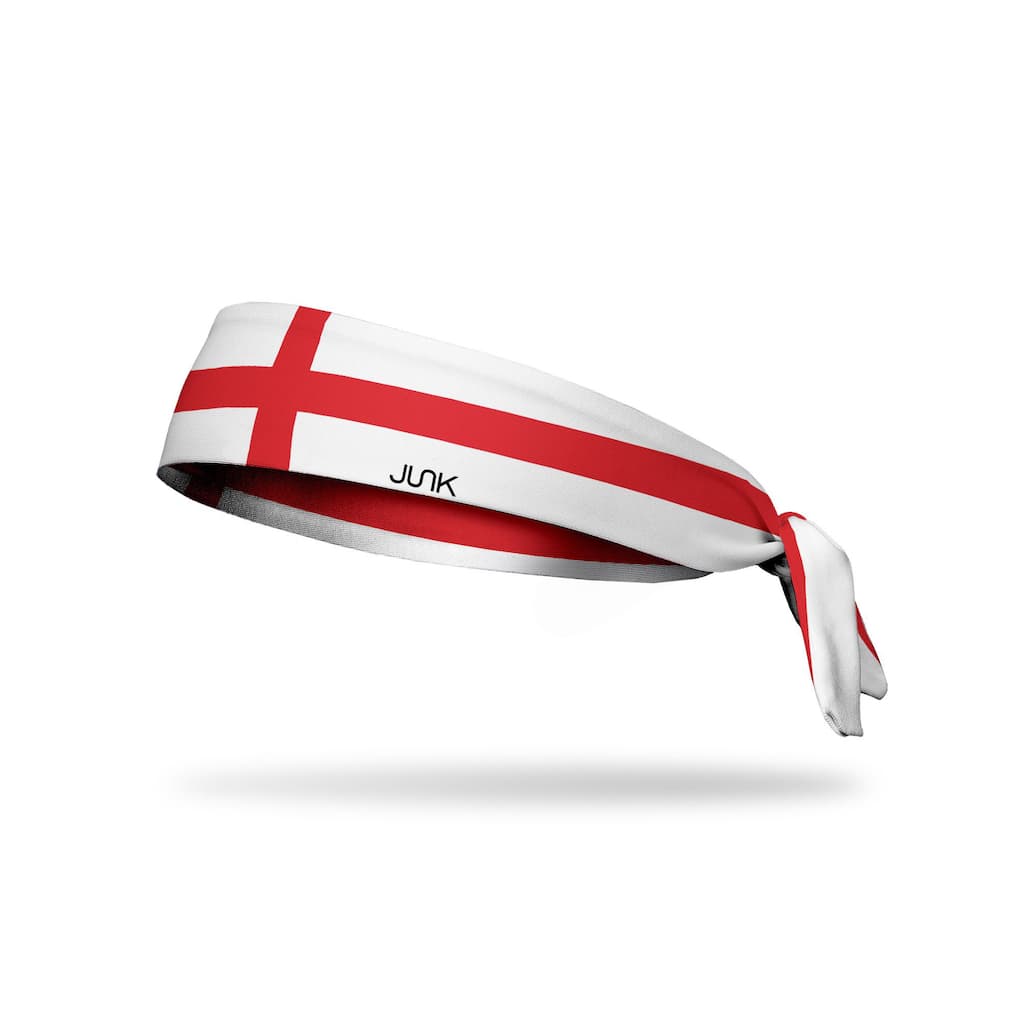 JUNK England Flag Headband (Flex Tie) - 9 for 9