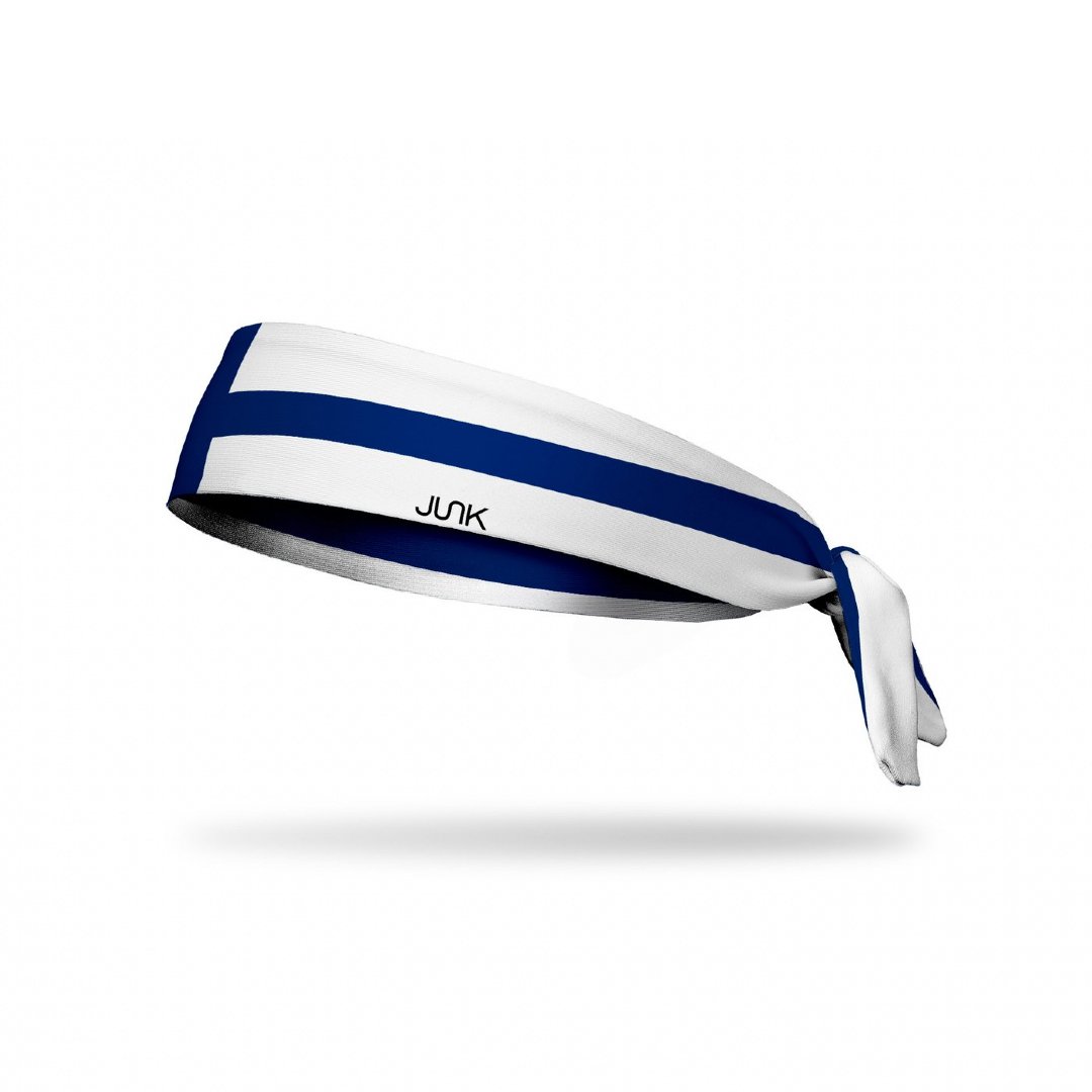 JUNK Finland Flag Headband (Flex Tie)