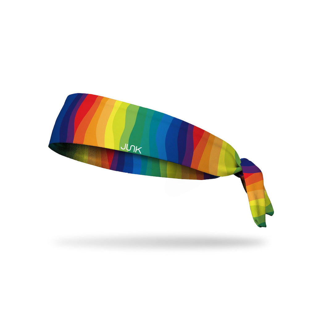 JUNK Radical Rainbow Headband (Flex Tie) - 9 for 9