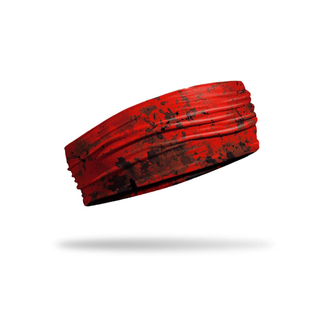 JUNK Red Grunge Headband (Big Bang) - 9 for 9