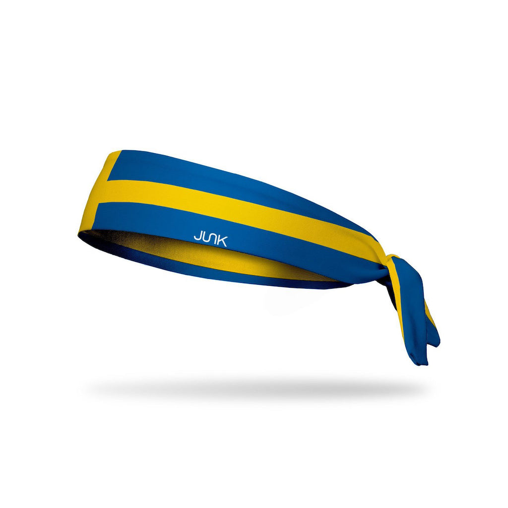 JUNK Sweden Flag Headband (Flex Tie) - 9 for 9