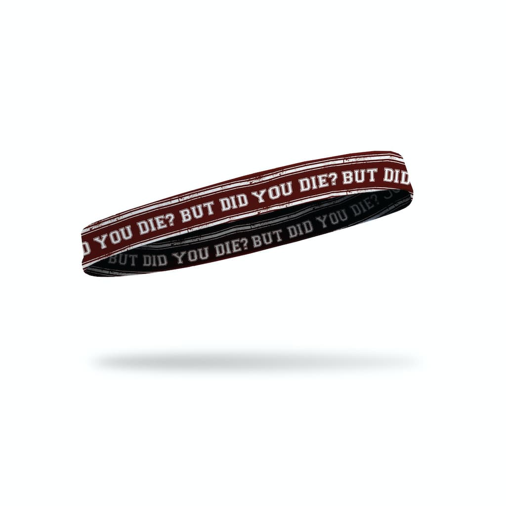 JUNK But Did You Die? Headband (Thin Band) - 9 for 9