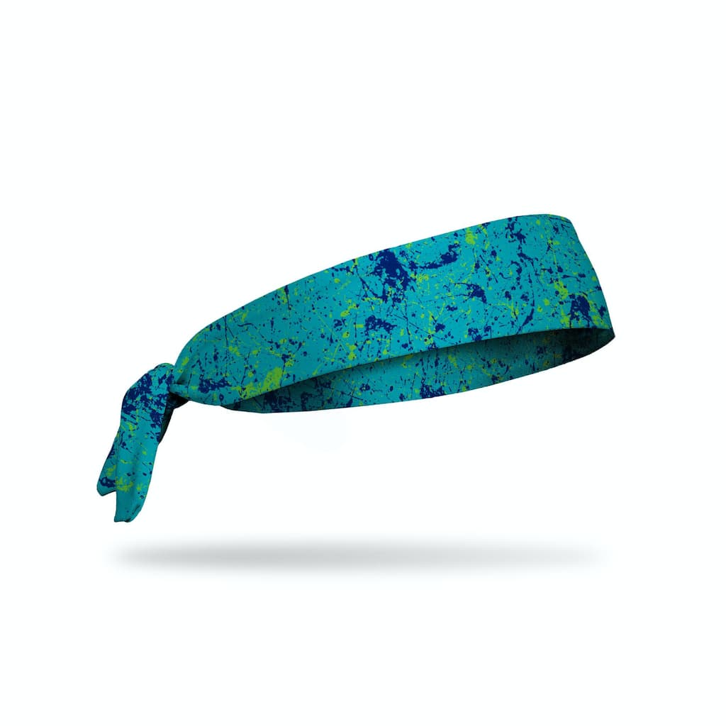 JUNK Electric Cyan Headband (Flex Tie) - 9 for 9