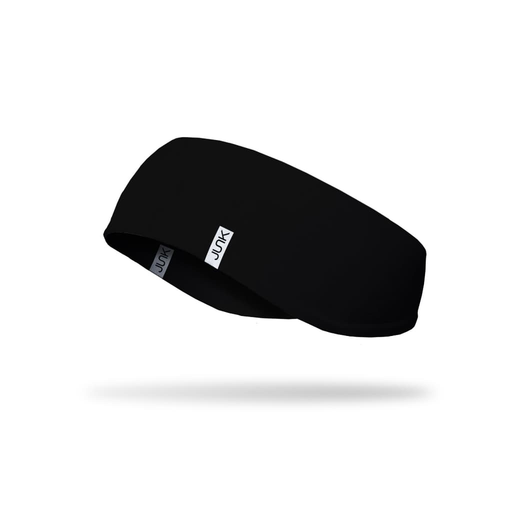 JUNK Midnight Black Headband (Ear Warmer) - 9 for 9
