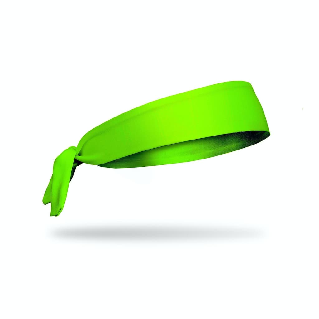JUNK Neon Green Headband (Flex Tie) - 9 for 9
