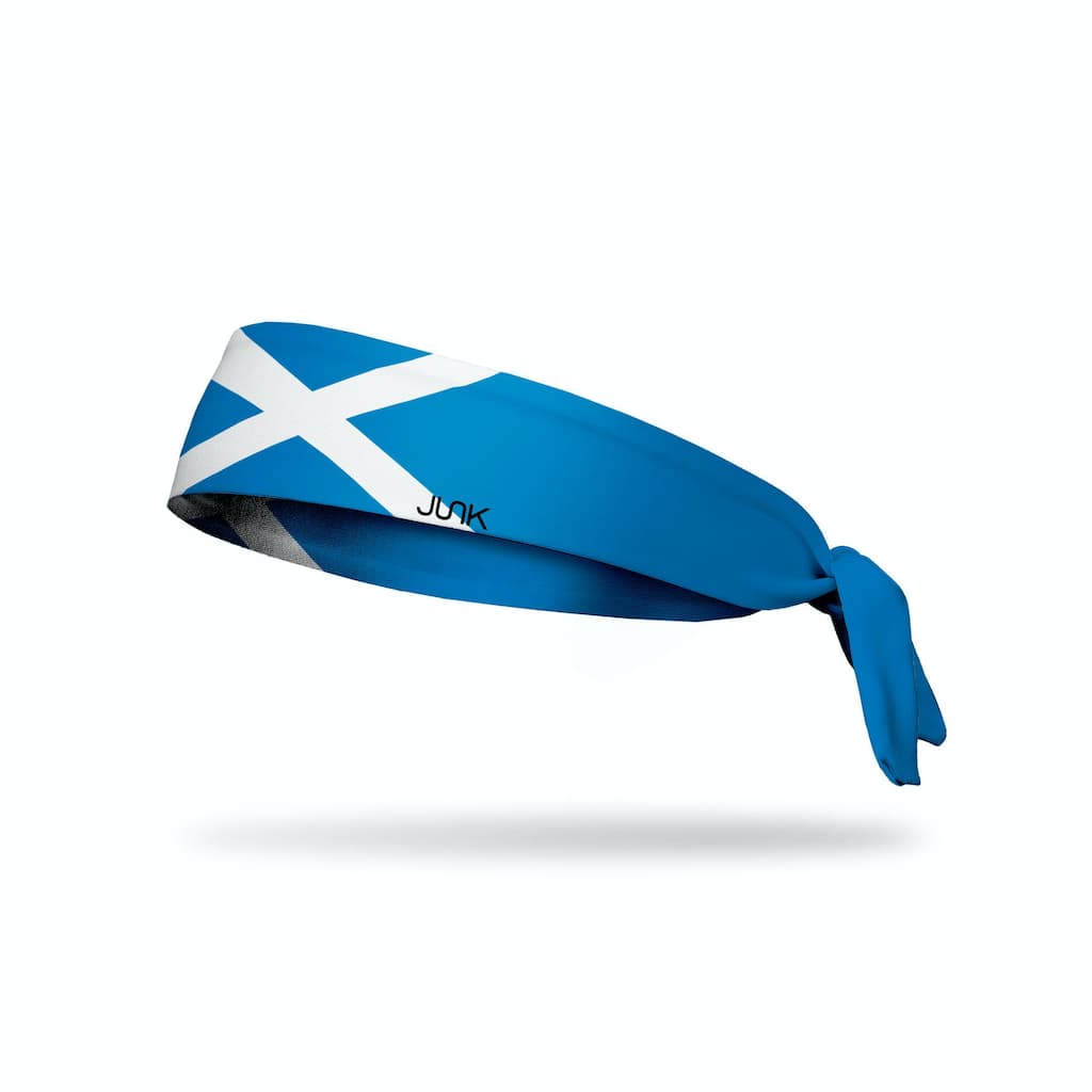 JUNK Scotland Flag Headband (Flex Tie) - 9 for 9