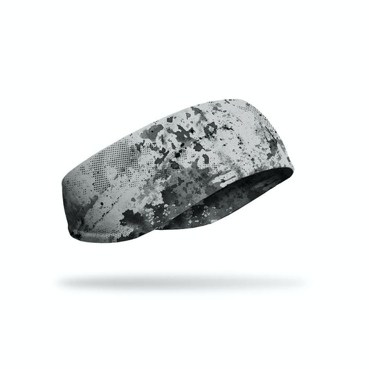 JUNK Soft Grey Grunge Headband (Ear Warmer) - 9 for 9