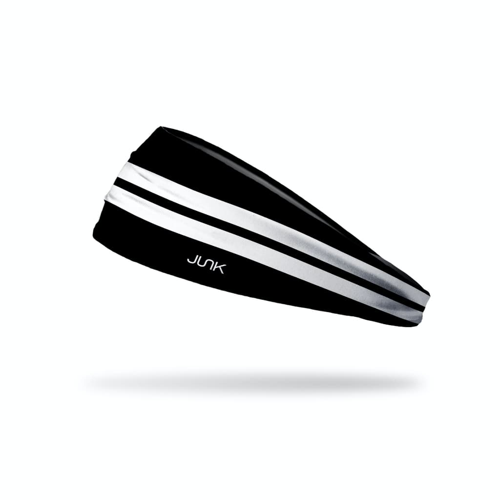 JUNK Varsity Stripe Black Headband (Big Bang Lite) - 9 for 9