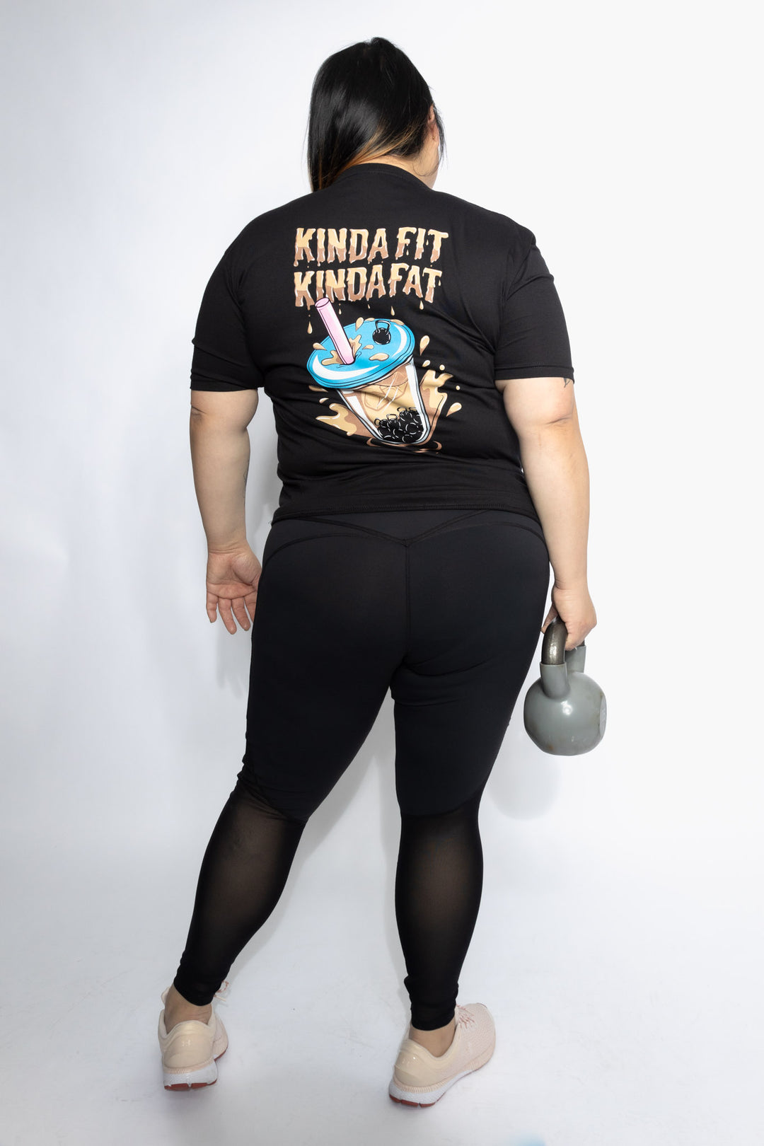 Kinda Fit Kinda Fat Boba Bell Tee