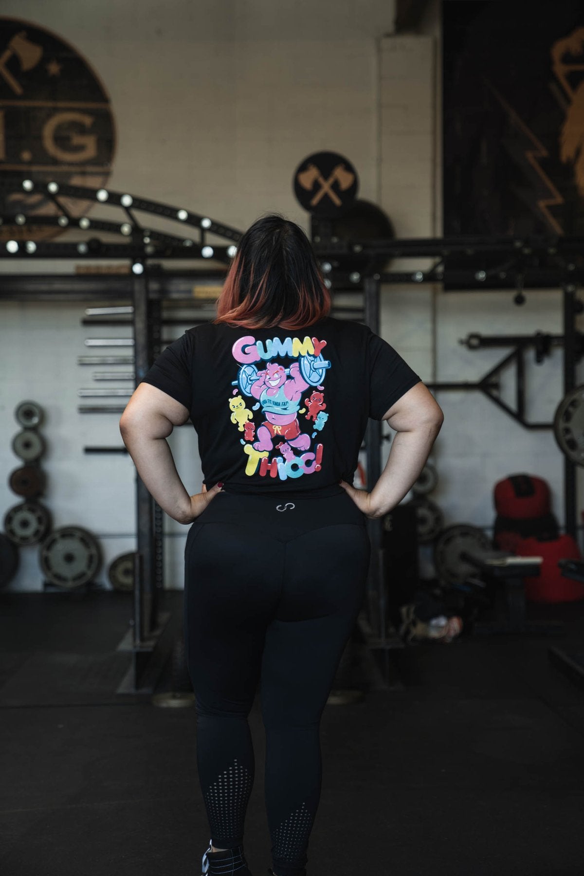 Kinda Fit Kinda Fat Gummy Thicc Cropped Tee - 9 for 9