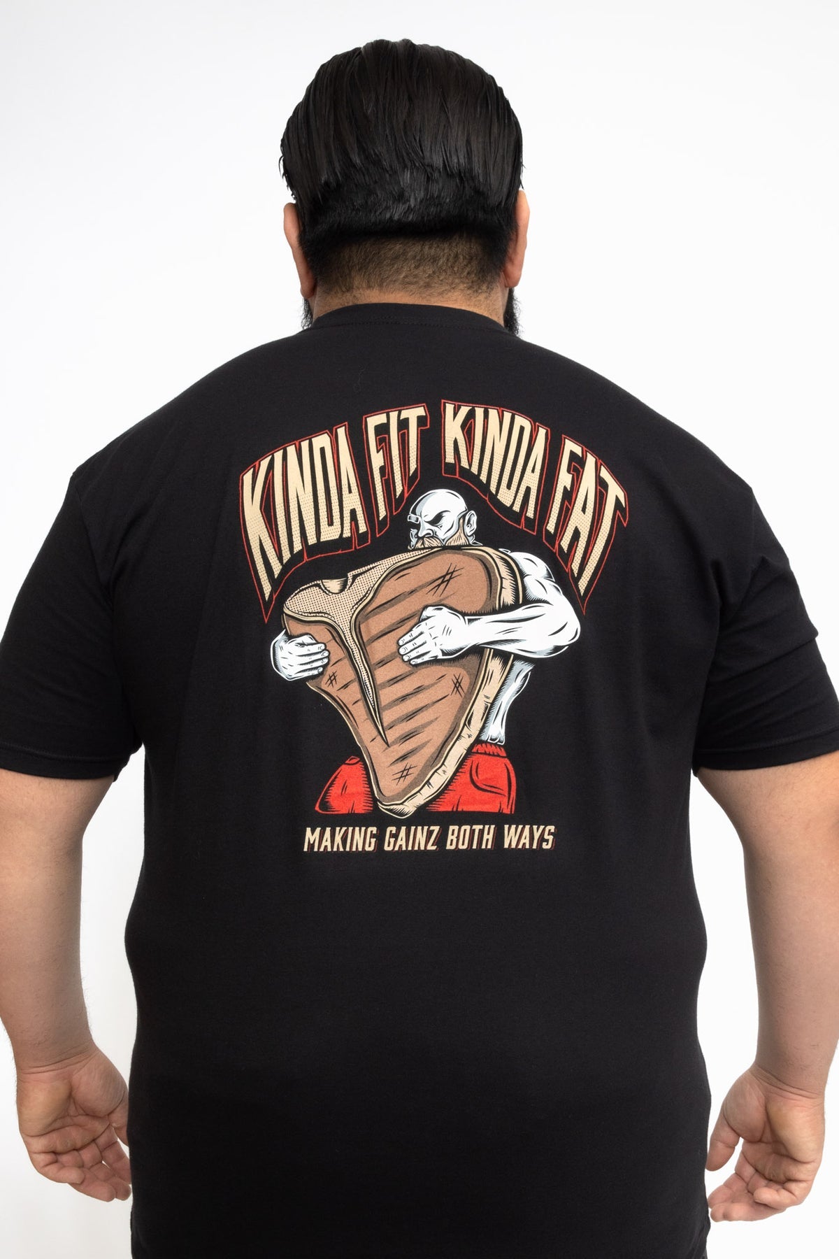 Kinda Fit Kinda Fat Húsafell Steak Special Tee