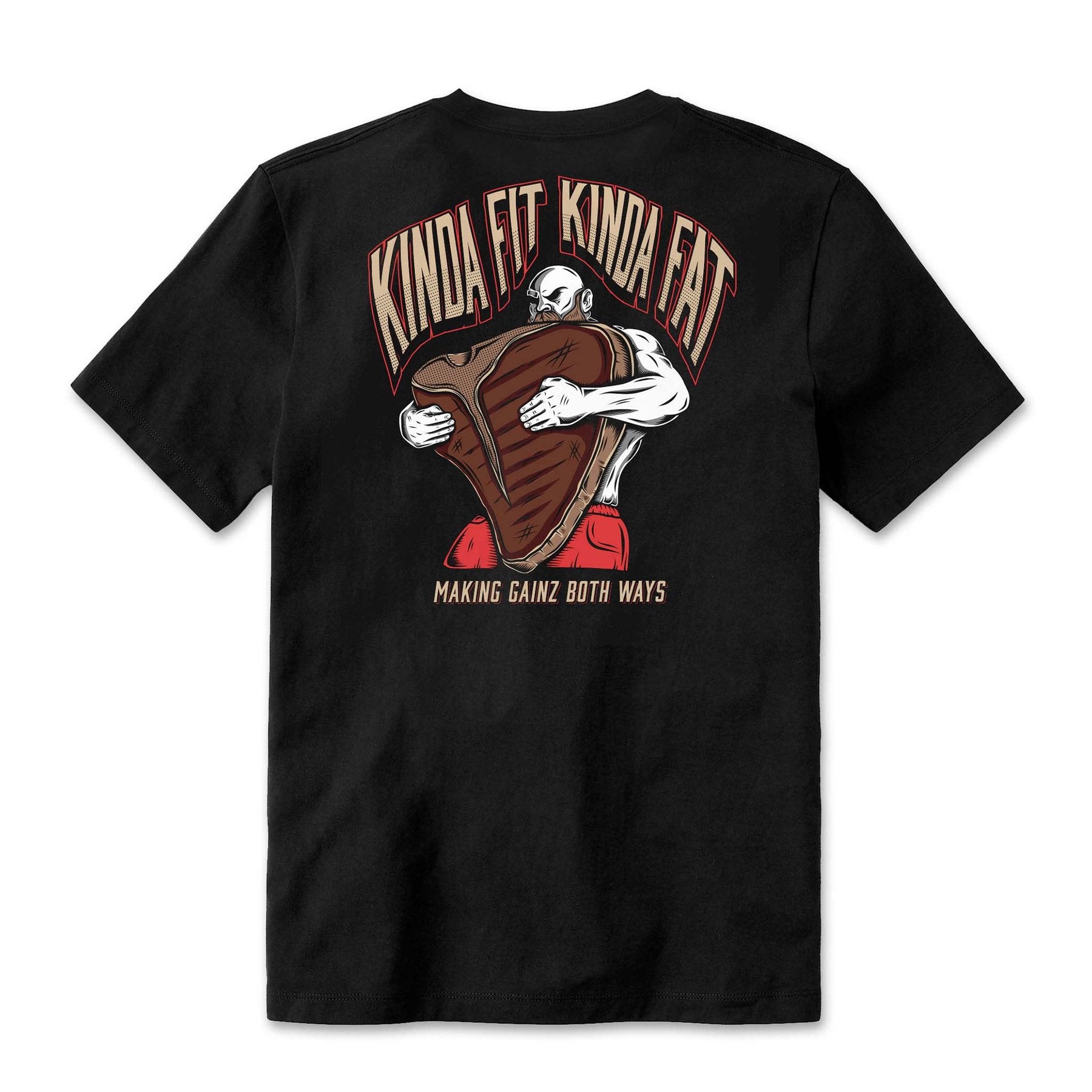 Kinda Fit Kinda Fat Húsafell Steak Special Tee - 9 for 9