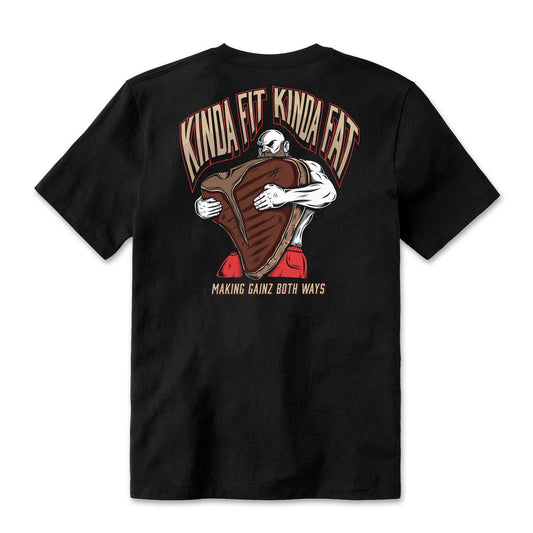 Kinda Fit Kinda Fat Húsafell Steak Special Tee - 9 for 9