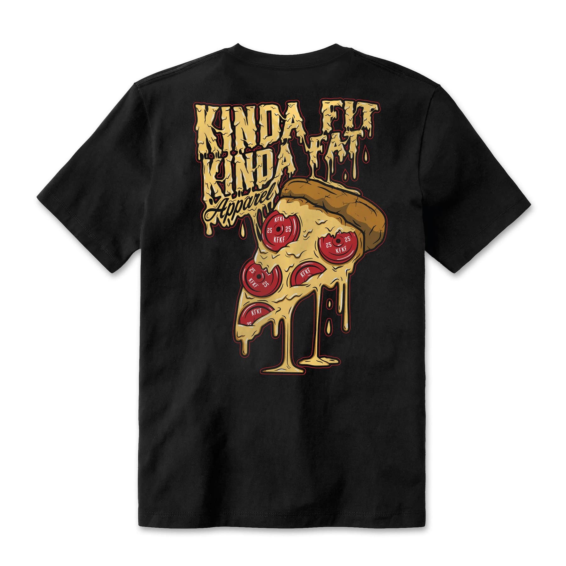 Kinda Fit Kinda Fat "Plateroni" Pizza Tee - 9 for 9