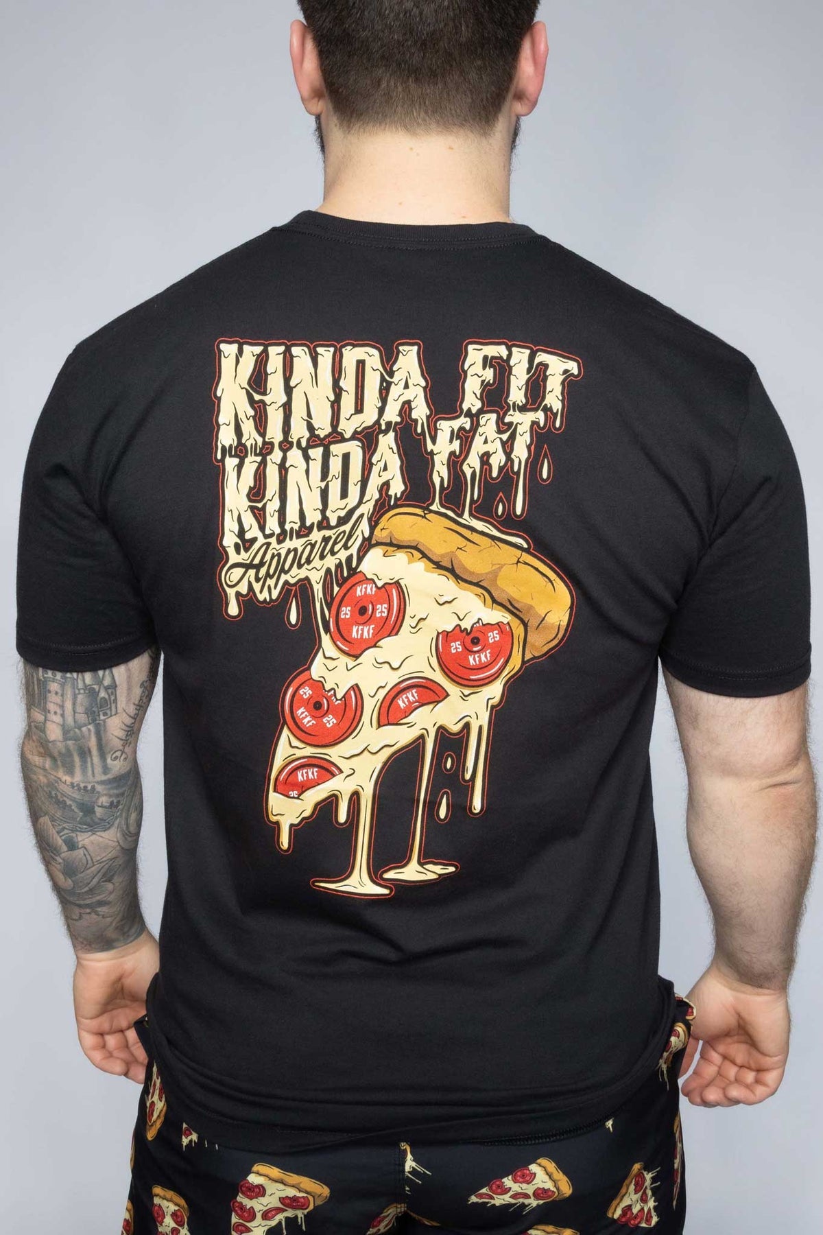 Kinda Fit Kinda Fat Plateroni Pizza Tee