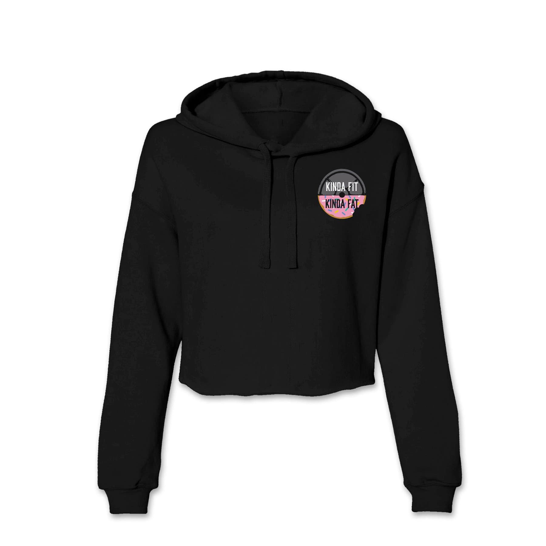 Kinda Fit Kinda Fat OG Donut Cropped Hoodie - 9 for 9