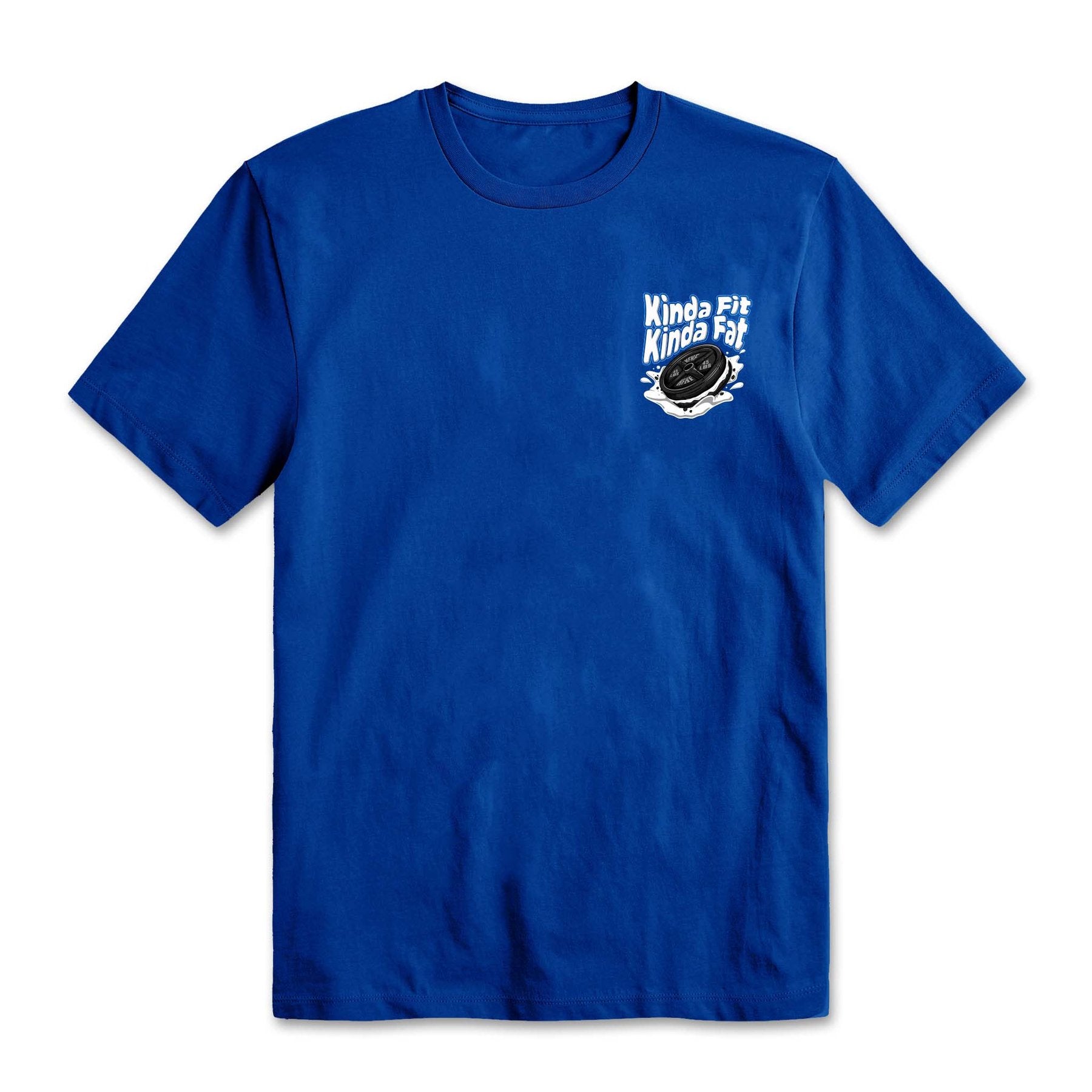 Kinda Fit Kinda Fat Cookie Sandwheych Tee (Blue) – for