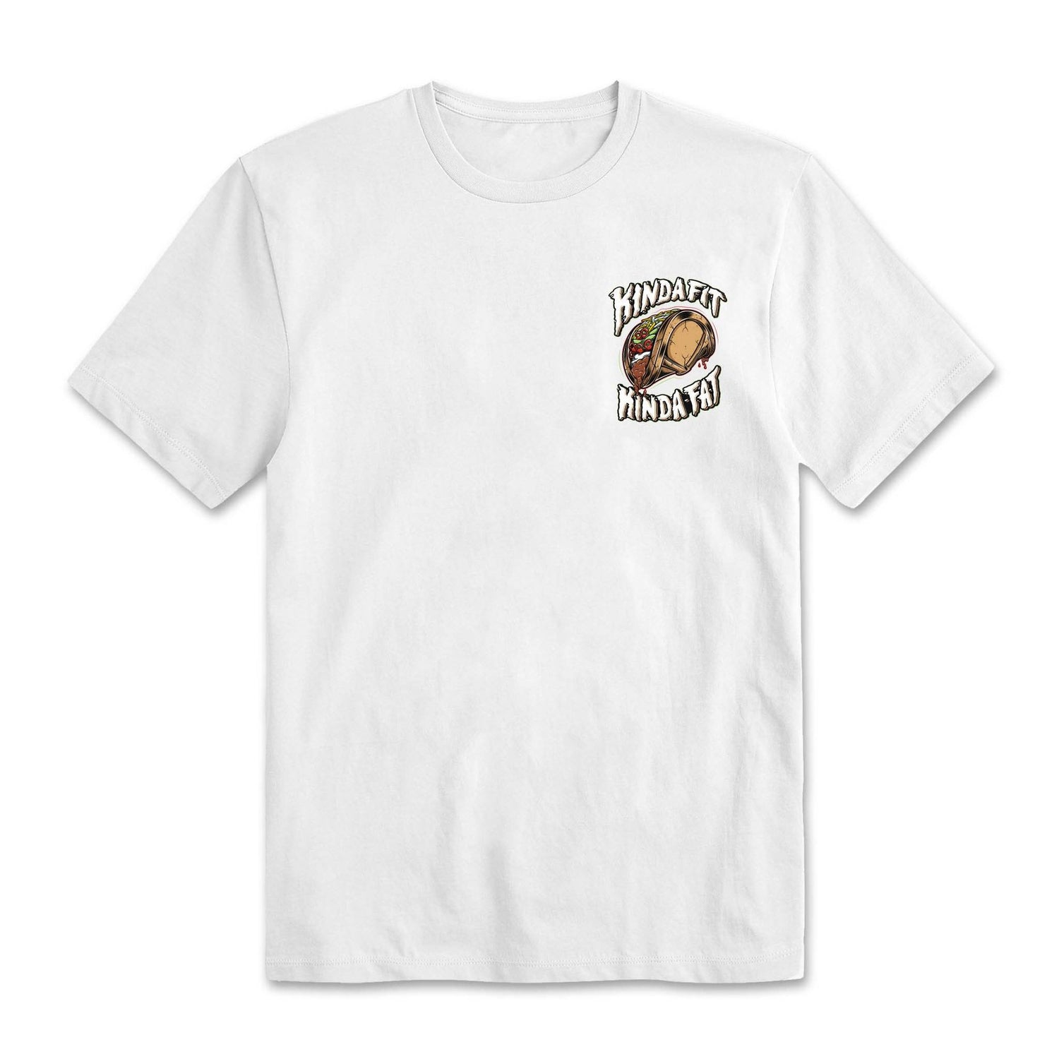 Kinda Fit Kinda Fat Taco Plate Tee - 9 for 9