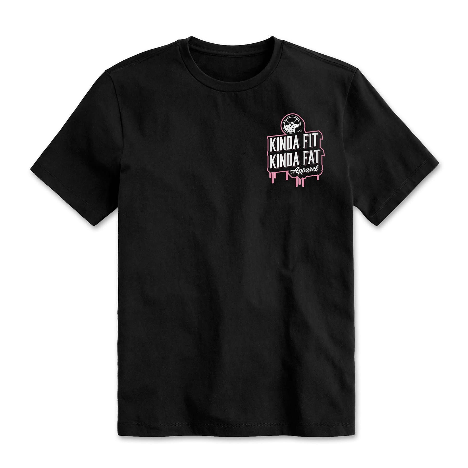 Kinda Fit Kinda Fat KFKF Drip Logo Tee - 9 for 9
