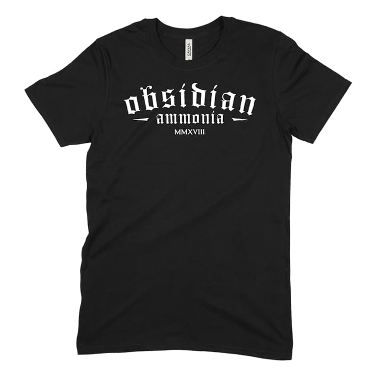 Obsidian Classic Logo Tee - 9 for 9