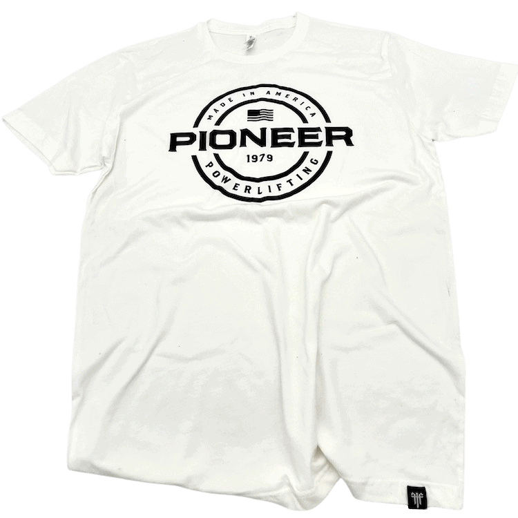 Pioneer Circle Tee (White) - 9 for 9