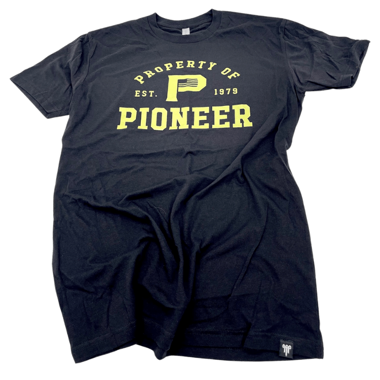 Pioneer "Property of Pioneer" Tee (Black) - 9 for 9