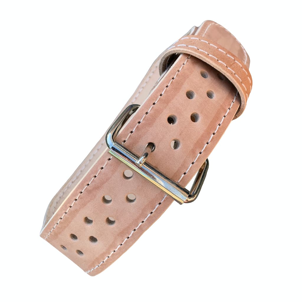 Pioneer Cut Training Belt – 6.5mm thick – 4" wide (Treated Leather) - 9 for 9