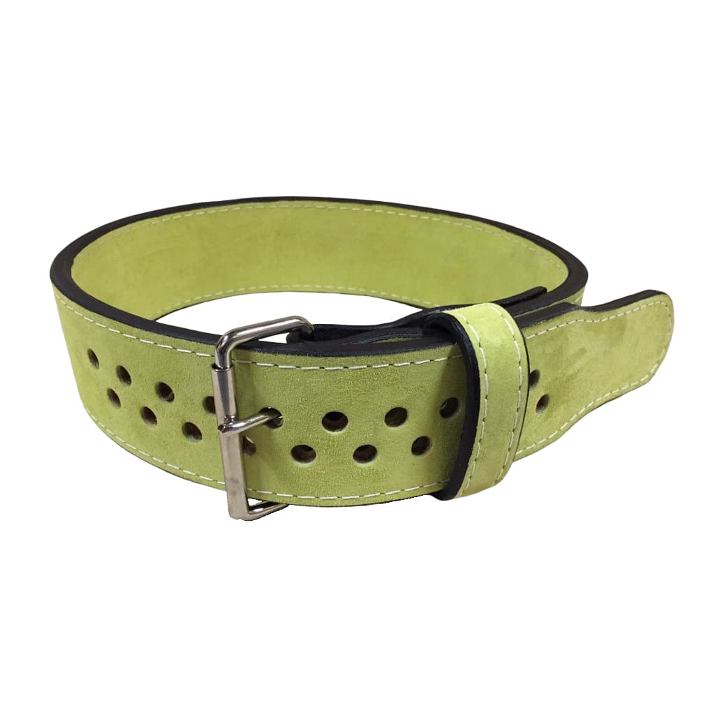 Pioneer Cut™ Powerlifting Belt – 10mm thick – 3" wide (Single Colour Suede) - 9 for 9