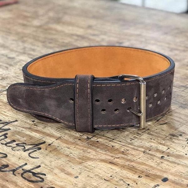 Pioneer Cut™ Powerlifting Belt – 13mm thick – 4" wide (Two Tone Suede) - 9 for 9