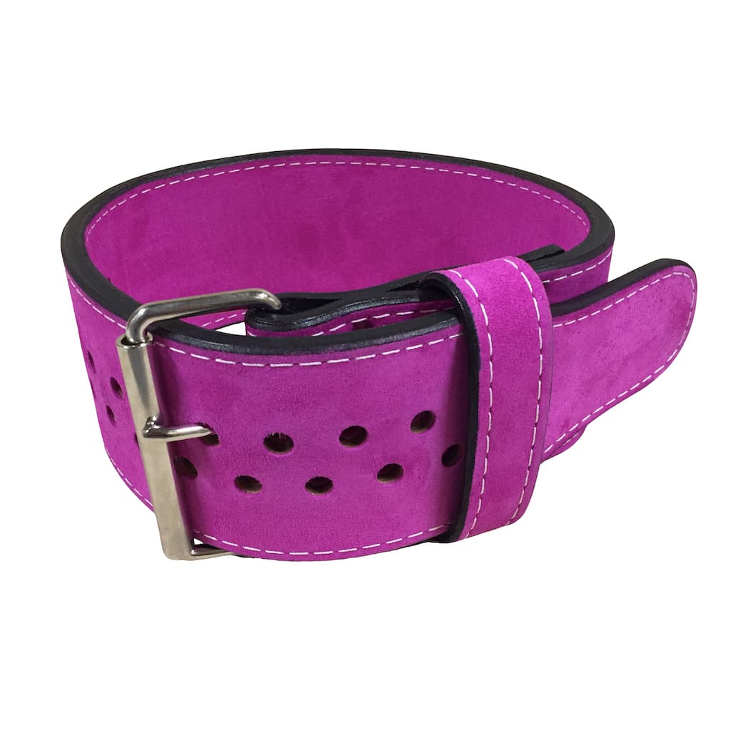 Pioneer Cut™ Powerlifting Belt – 10mm thick – 4" wide (Single Colour Suede) - 9 for 9