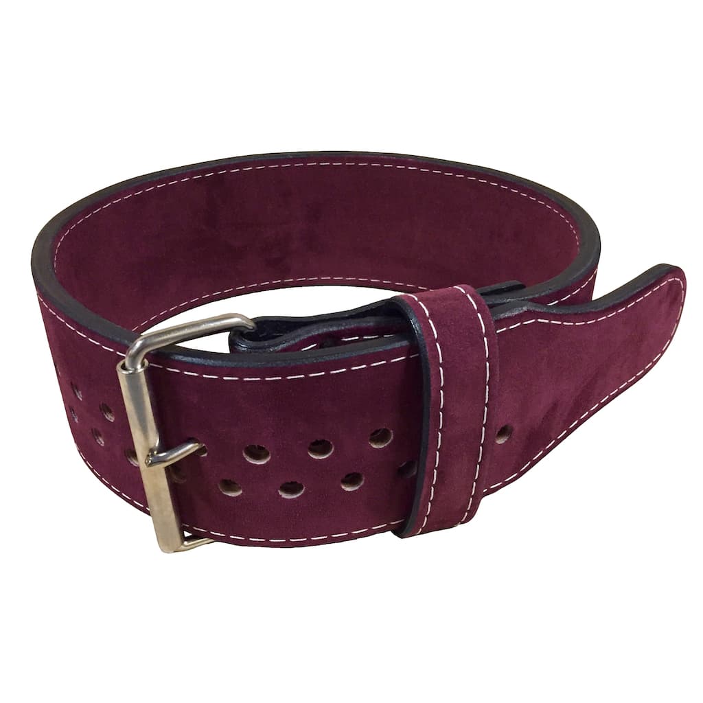 Pioneer Cut™ Powerlifting Belt – 10mm thick – 4" wide (Single Colour Suede) - 9 for 9
