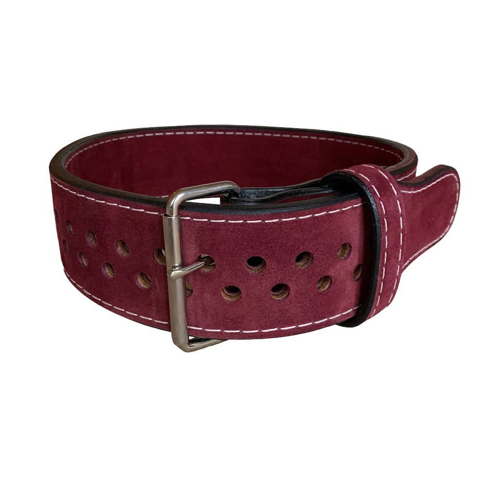 Pioneer Cut™ Powerlifting Belt – 10mm thick – 3" wide (Single Colour Suede) - 9 for 9