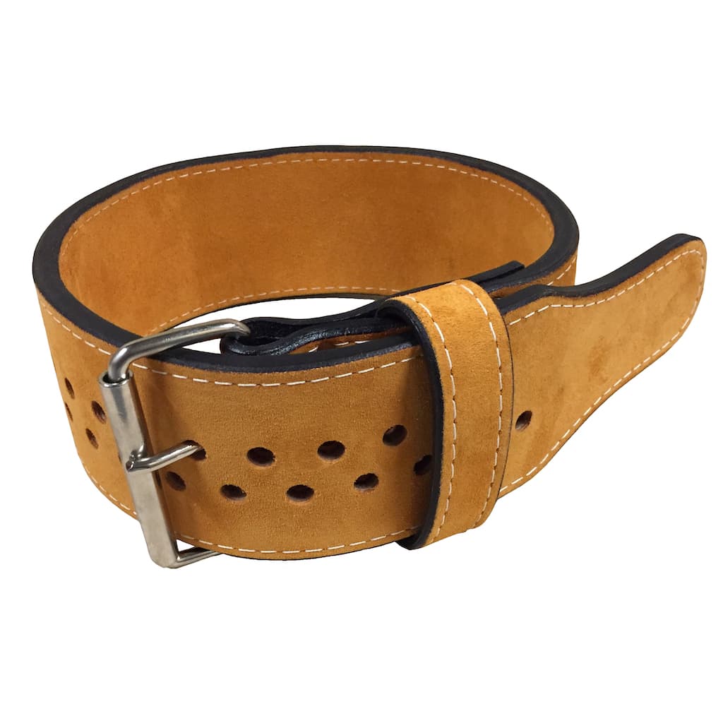 Pioneer Cut™ Powerlifting Belt – 10mm thick – 4" wide (Single Colour Suede) - 9 for 9