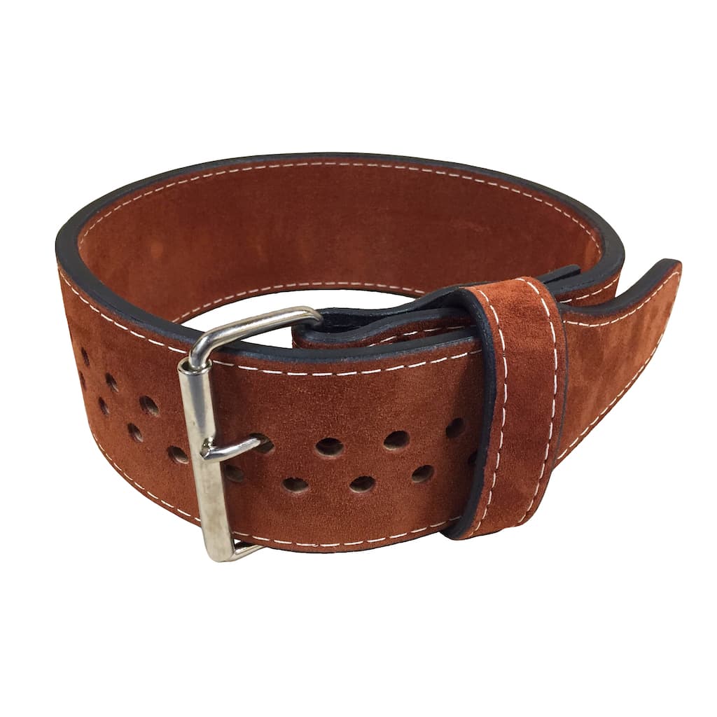 Pioneer Cut™ Powerlifting Belt – 10mm thick – 4" wide (Single Colour Suede) - 9 for 9